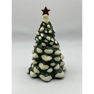 Avon McConnell’s Corner Town Tree Ceramic Country Christmas Tree Vintage